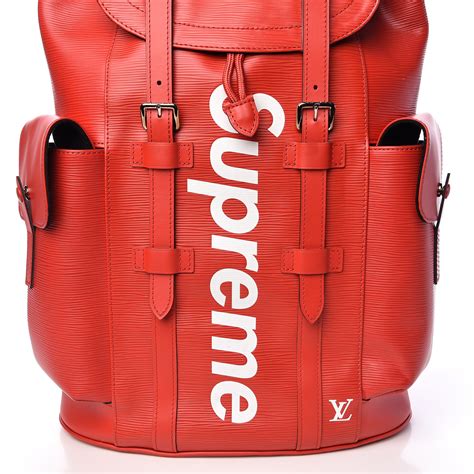 louis vuitton x supreme backpack